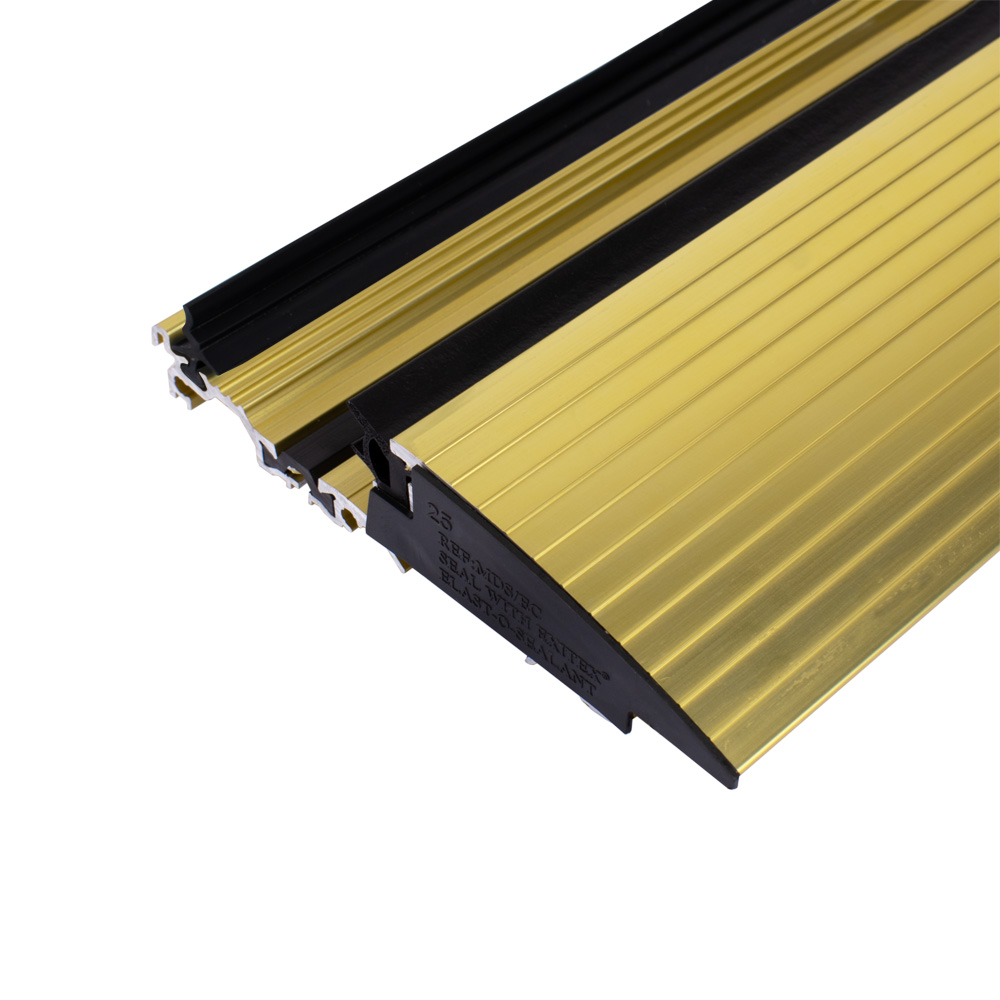 Exitex Inward Opening Thermally Broken MDS 25/5/2 RITB Threshold (Part M Disabled Access) - 1200mm - Gold